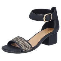 Rieker Sandalette in schwarz | Gr.: 38
