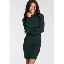 LAURA SCOTT Strickkleid Petrol-Melange 38