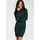 LAURA SCOTT Strickkleid Petrol-Melange 38