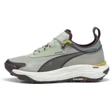 Puma Voyage Nitro 3 Tech Laufschuhe - Green Fog / Midnight Plum / Golden Fog - EU 38