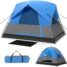 Costway Kuppelzelt 2-3 Personen Blau/Grün