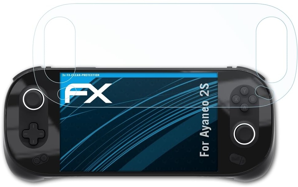 atFoliX Schutzfolie kompatibel mit Ayaneo 2S Folie, ultraklare FX Displayschutzfolie (3X)