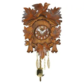 Trenkle Pendeluhr 20 cm 1-Tag-Federzugwerk braun