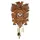 Trenkle Pendeluhr 20 cm 1-Tag-Federzugwerk braun