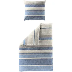 Bettwäsche Biber blau