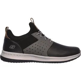SKECHERS Delson Axton Herren Wide Schwarz/Grau 45