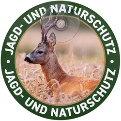 Wilde Hilde Original Autoschild Jagd- und Naturschutz Rehbock