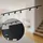 Briloner Rail Komplettset, 6x GU10 Spots schwenkbar, Einspeisung, Lichtschienensystem Decke, Strahler Schiene, Deckenlampe, Deckenleuchte, Spotlight, 2,25m, Schwarz