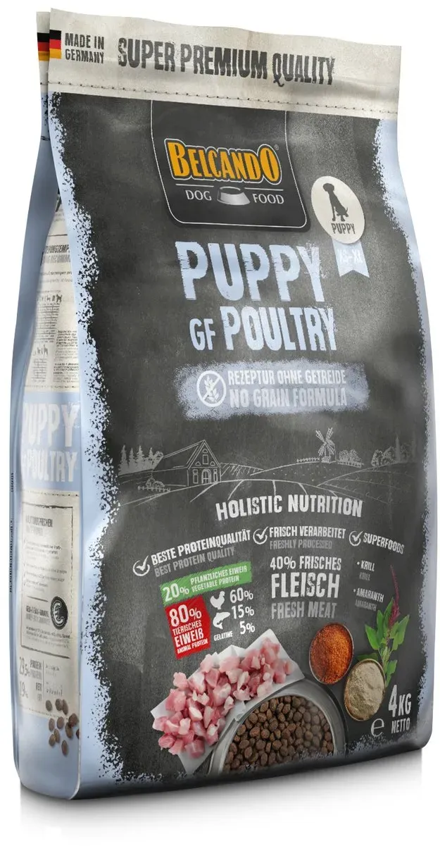 BELCANDO Finest Grain Free Puppy Poultry 4 kg