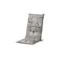 GO-DE Gartenstuhlauflage 50 x 120 x 6 cm grau 1 St.
