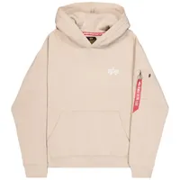 Alpha Industries Signature Bp Hoodie, Organic Beige, L