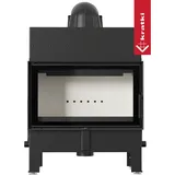 Kamineinsatz aus Stahl KRATKI FLOKI M 10 kW Ø 200