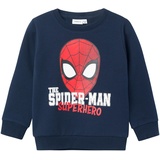 name it - Sweatshirt Nmmnurit Spiderman in dark sapphire, Gr.98,