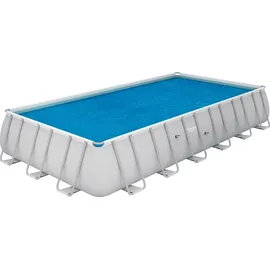 BESTWAY Solarabdeckplane Rechteckig 703 x 336 cm blau 58228