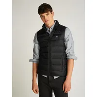 Steppweste TOMMY JEANS "TJM LT DOWN VEST EXT" Gr. S, schwarz Herren Westen mit Daunenwattierung