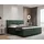 panda möbel Boxspringbett 180x200, mit Bettkasten, Grün, Matratze und Topper, Doppelbett, REVE, Panda Möbel - dunkelgrün