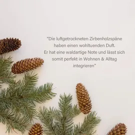 Dr. Berger Zirbenkissen Träum süß 30 x 20 cm Grau