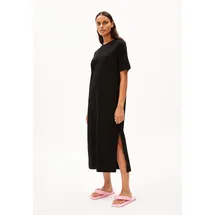 ARMEDANGELS XELINAA Midikleid Schwarz XL