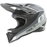 O'Neal 1SRS Stream Motocross Helm, schwarz-grau, Größe XS