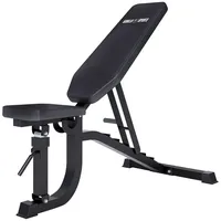 Gorilla Sports Hantelbank Schwarz