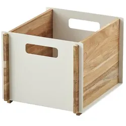 Behälter Box - TAW - Teak / White