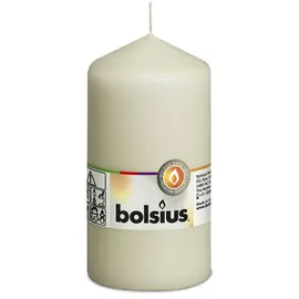 Bolsius Stumpenkerze 13 cm elfenbein
