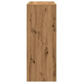 vidaXL Bartisch mit Regal 90 x 40 x 103,5 cm Braun
