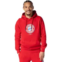 FC Bayern München I Hoodie Essential I Herren I Rot I S - S