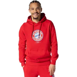 FC Bayern München I Hoodie Essential I Herren I Rot I S - S