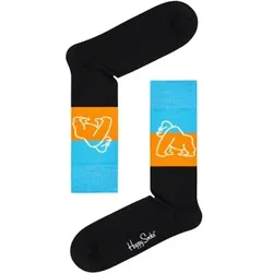 Happy Socks Mountain Gorillas Sock Schwarz Baumwolle Gr 36/40