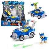 Paw Patrol Auswahl Fahrzeuge Rescue Knights Deluxe Cars mit Spielfiguren, Figur:Chase