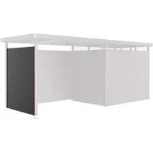 Biohort Seitenwand für Seitendach bei Gerätehaus HighLine Gr. H2 Dunkelgrau