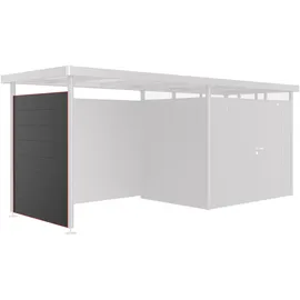 Biohort Seitenwand für Seitendach bei Gerätehaus HighLine Gr. H2 Dunkelgrau