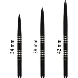 BULL'S GP1 Dart Point 34 mm Schwarz