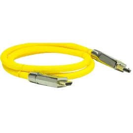 Python DisplayPort an HDMI 1 m Gelb
