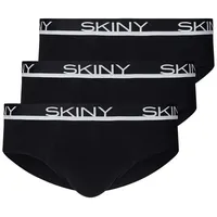 Skiny Herren Brasil Slip 3er Pack "Every Day In Cotton Multipack"