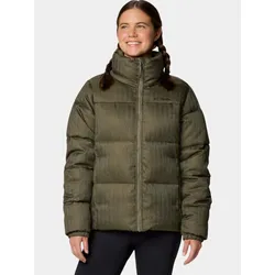 Wintermantel Puffect Herringbone Damen L