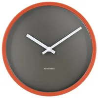 REMEMBER Wanduhr "Mocca" - 4,5 cm, Ø 30 cm