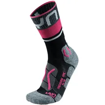 Uyn Trekking One Merino Socken 2 Paar Schwarz/Pink 39-40
