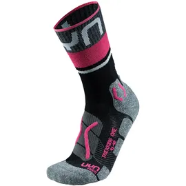 Uyn Trekking One Merino Socken 2 Paar Schwarz/Pink 39-40