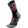 Uyn Trekking One Merino Socken 2 Paar Schwarz/Pink 39-40