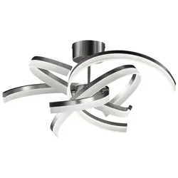 Fischer & Honsel Deckenleuchte »Sund TW«, Metall, 8 W - braun