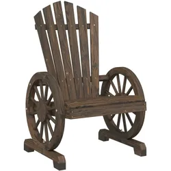 vidaXL Adirondack-Gartenstuhl Massivholz Tanne
