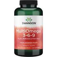 Swanson MultiOmega 3-6-9 Kapseln 120 St.