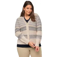 Ulla Popken Strickjacke in popcorn | Gr.: 46-48