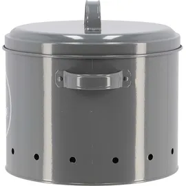 Esschert Design Vorratsdose Kartoffeln grau Ø 22 x H 22 cm 6 l