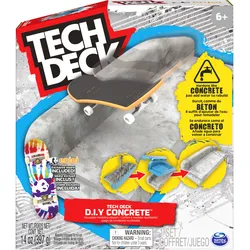 Spin Master Tech Deck Concrete - Fingerboard-Rampe zum Selberbauen aus wiederver