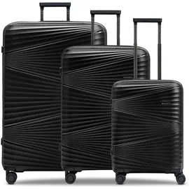 pactastic Collection 02 Koffer-Set 3-tlg. schwarz