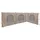Quick Star Seitenwand für Pavillon 3x4 m 2 Stück Sand 3 x 0,3 m