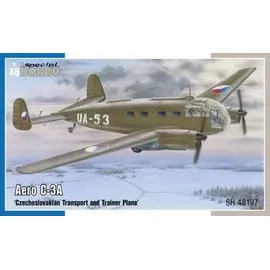 Special Hobby Aero C-3A Czechoslovakian Transport and Trainer Plane 1:48